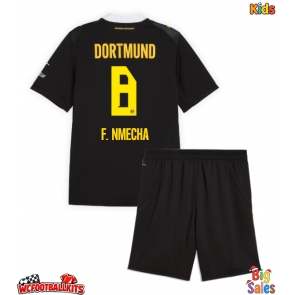 Borussia Dortmund Felix Nmecha #8 Replica Away Stadium Kit for Kids 2026-27 Short Sleeve (+ pants)